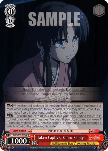 Taken Captive, Kaoru Kamiya