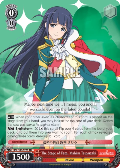 The Stage of Fate, Mahiru Tsuyuzaki