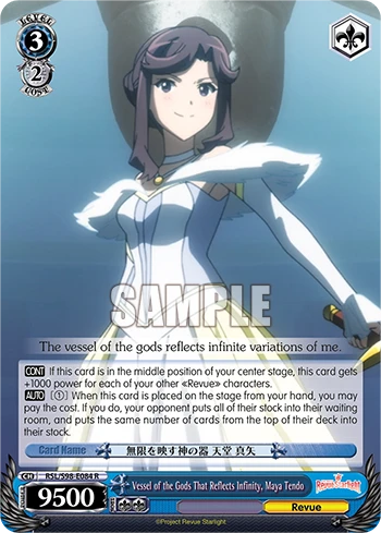 Vessel of the Gods That Reflects Infinity, Maya Tendo