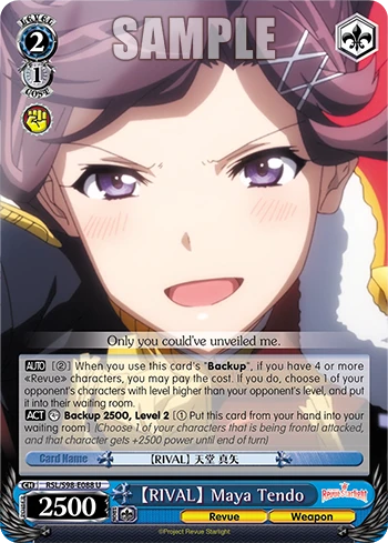 【RIVAL】 Maya Tendo