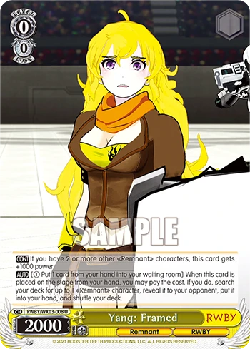 Yang: Framed