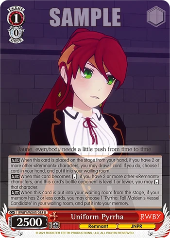 Uniform Pyrrha