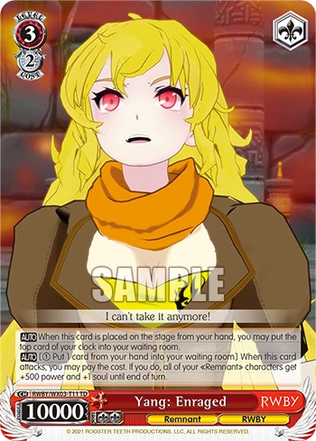 Yang: Enraged