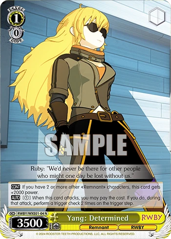 Yang: Determined