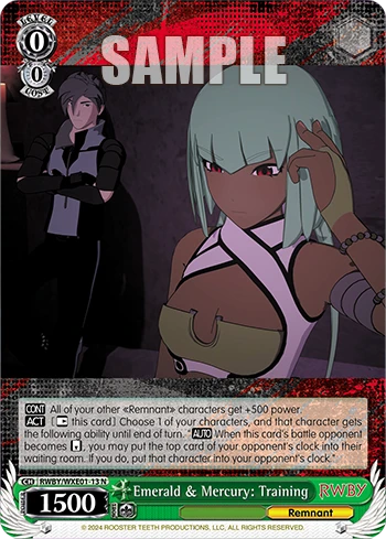 Emerald & Mercury: Training