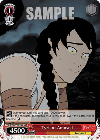 Tyrian: Amused