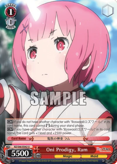 Oni Prodigy, Ram