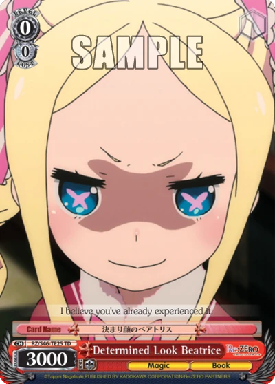 Determined Look Beatrice