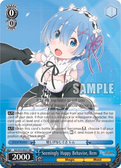 Seemingly Happy Behavior, Rem