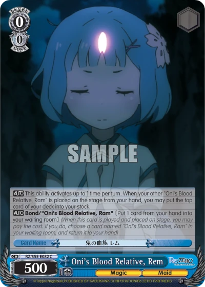 Oni's Blood Relative, Rem