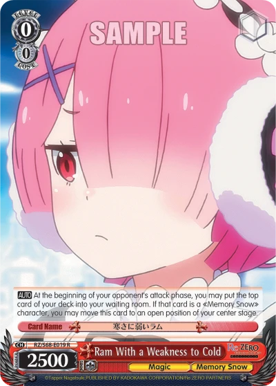 Ram With a Weakness to Cold