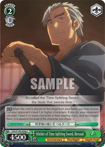 Wielder of Time-Splitting Sword, Bercouli