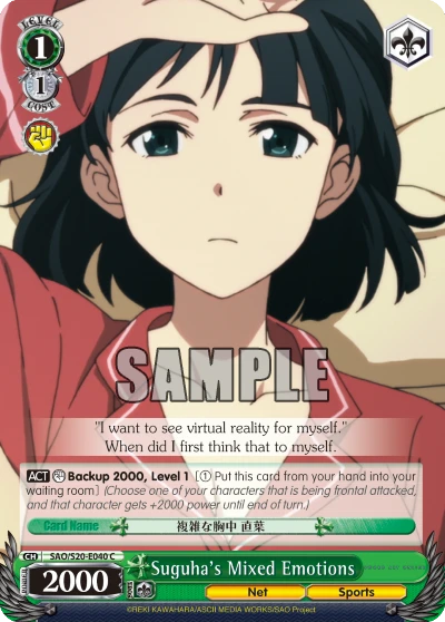 Suguha's Mixed Emotions