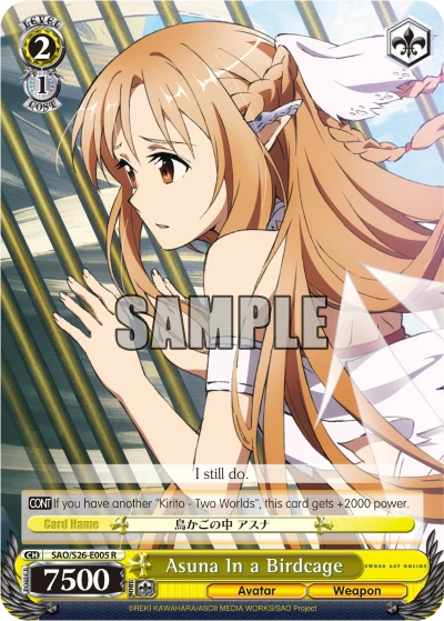 Asuna In a Birdcage