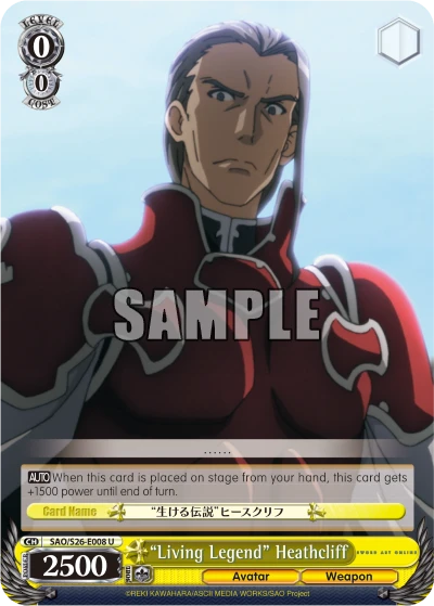 "Living Legend" Heathcliff