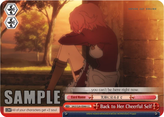 Back to Her Cheerful Self