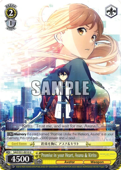 Promise in your Heart, Asuna & Kirito