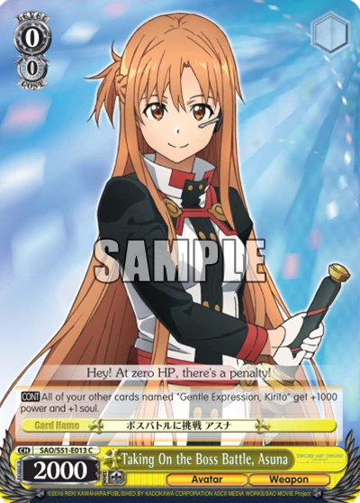 Taking On the Boss Battle, Asuna