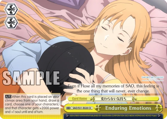 Enduring Emotions