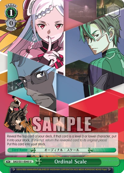 Ordinal Scale