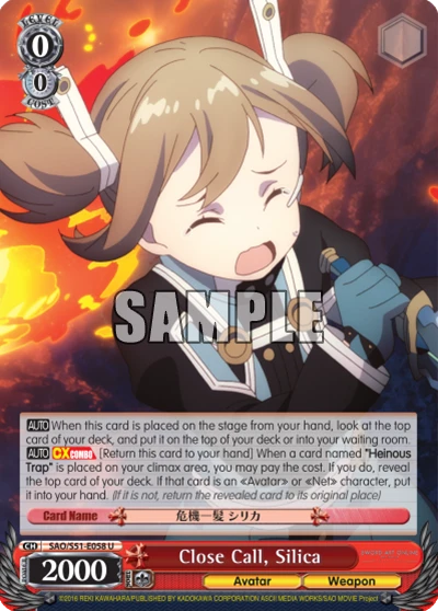 Close Call, Silica