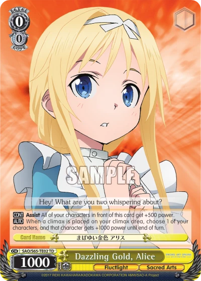 Dazzling Gold, Alice