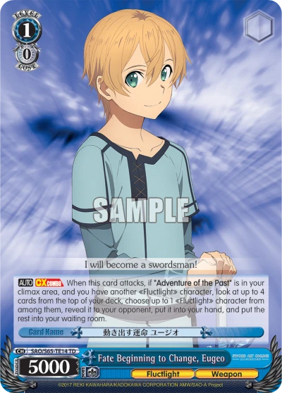 Fate Beginning to Change, Eugeo