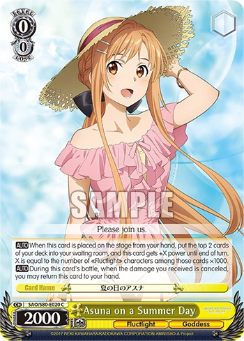 Asuna on a Summer Day
