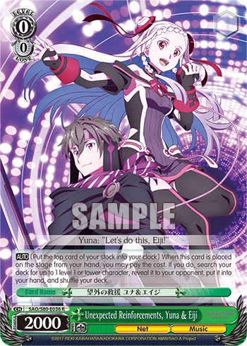 Unexpected Reinforcements, Yuna & Eiji