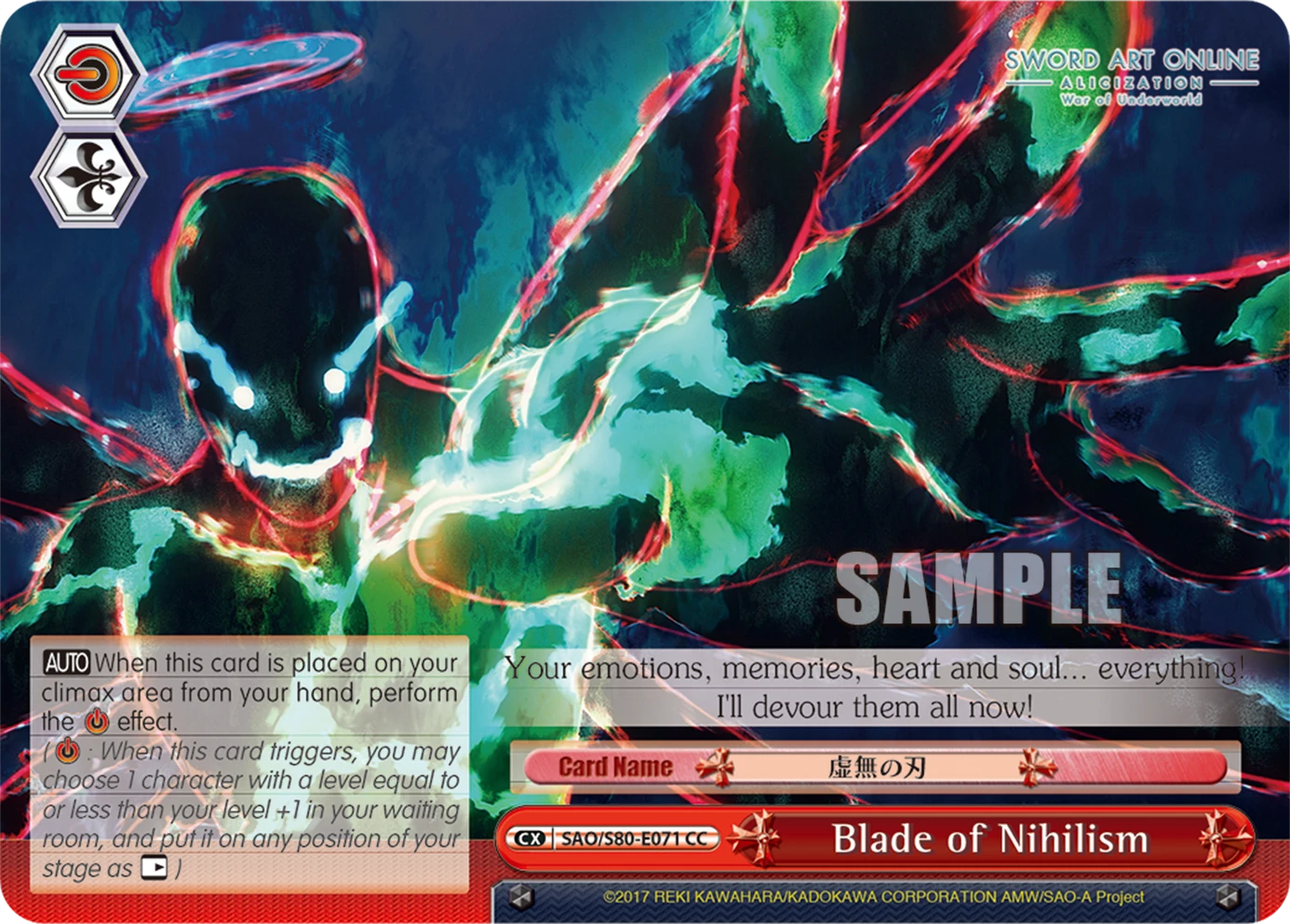 Blade of Nihilism