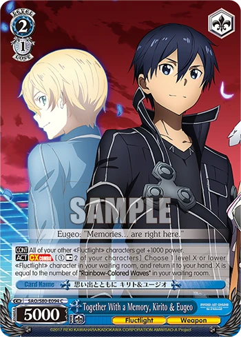 Together With a Memory, Kirito & Eugeo