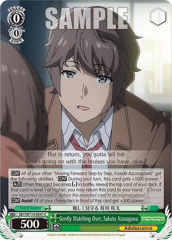 Gently Watching Over, Sakuta Azusagawa