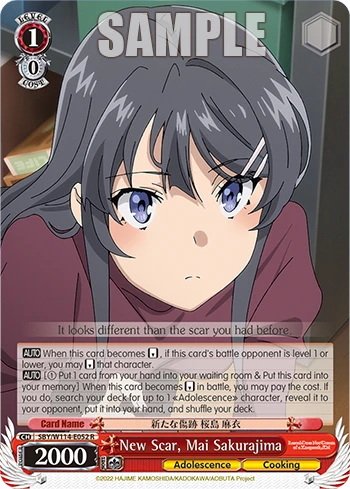 New Scar, Mai Sakurajima