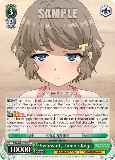 Swimsuit, Tomoe Koga