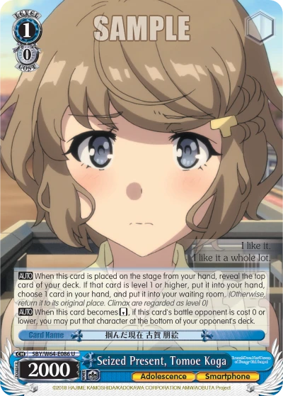 Seized Present, Tomoe Koga