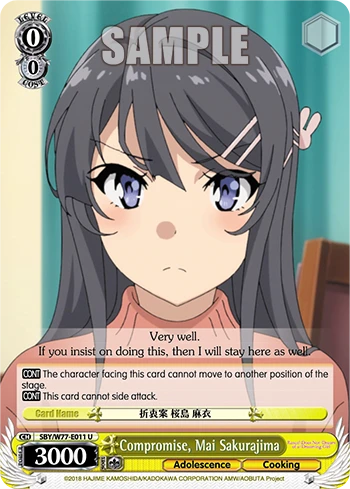 Compromise, Mai Sakurajima