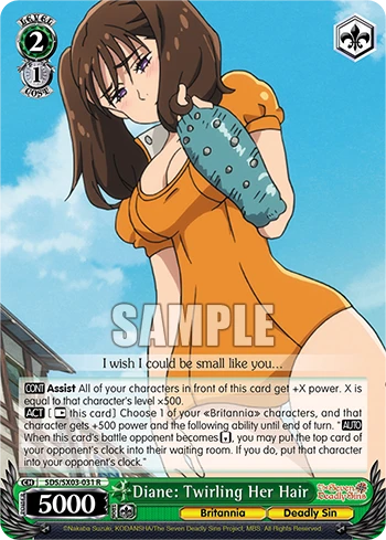 Diane: Twirling Her Hair