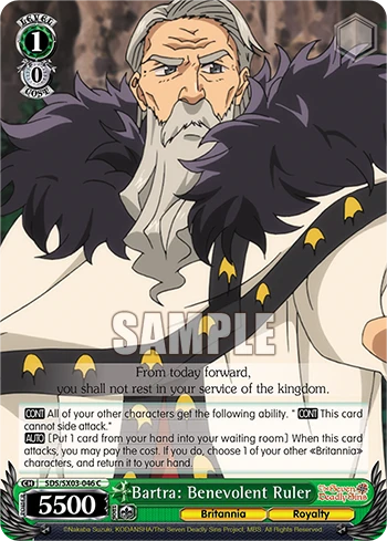Bartra: Benevolent Ruler