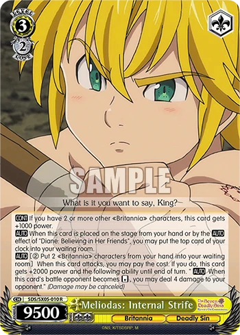 Meliodas: Internal Strife