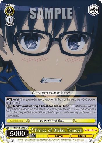 Prince of Otaku, Tomoya