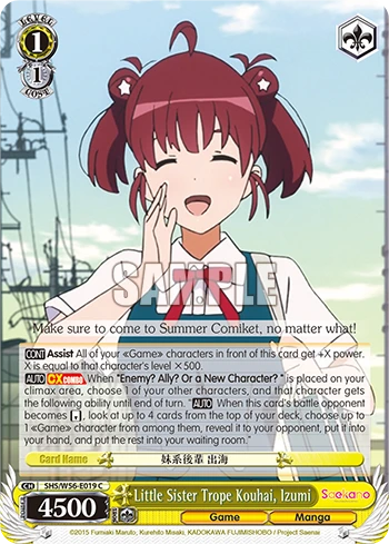 Little Sister Trope Kouhai, Izumi