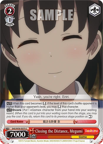 Closing the Distance, Megumi