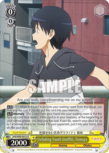 Unfading Youth Graffiti, Tomoya