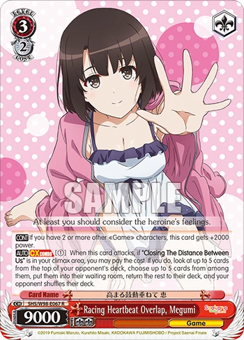 Racing Heartbeat Overlap, Megumi