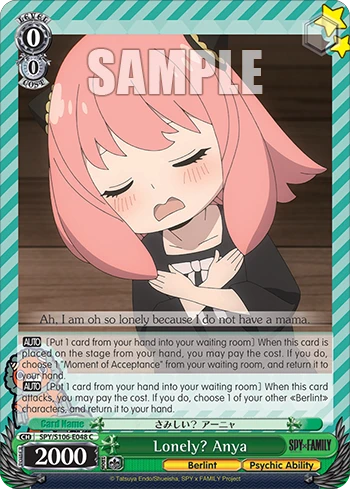 Lonely? Anya