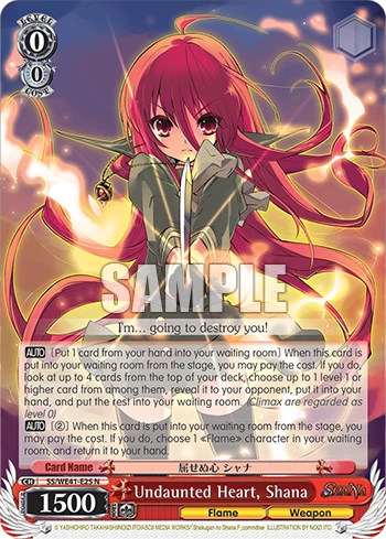 Undaunted Heart, Shana