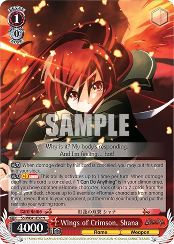 Wings of Crimson, Shana