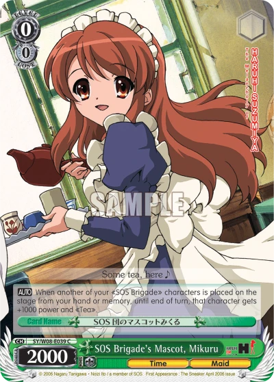 SOS Brigade's Mascot, Mikuru