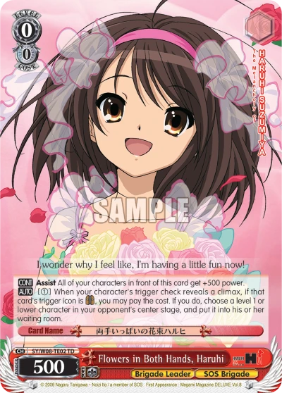 Flowers in Both Hands, Haruhi