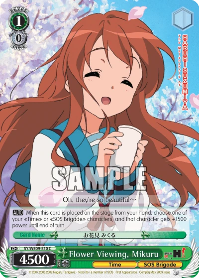 Flower Viewing, Mikuru